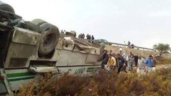 تونس: حادث سير تؤدي الى مصرع 3 اشخاص واصابة 35 اخرين