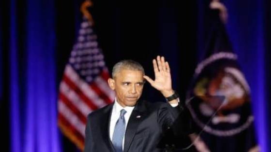 خطاب أوباما الأخير قبل مغادرة البيت الابيض