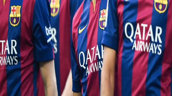 <> at Camp Nou on August 18, 2014 in Barcelona, Spain.