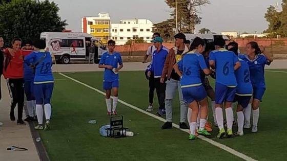 فريق نهضة المضيق لكرة القدم النسوية يتأهل للقسم الاحترافي الثاني في مبارة السد