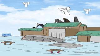 فيديو دخول جثامين ضحايا معمل طنجة للمستشفى