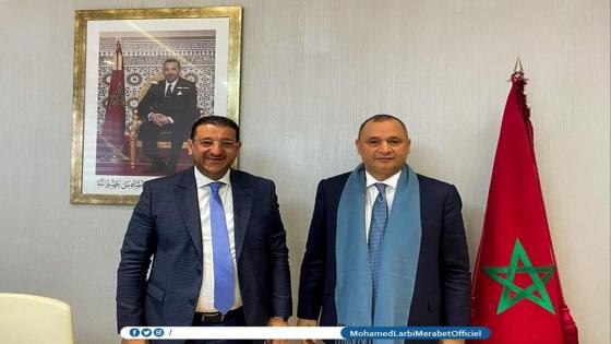 البرلماني المرابط يلتقي الوزير رياض مزور و وضع الفنيدق على طاولة الحوار