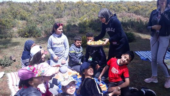 أطفال مرتيل يكتشفون محمية بوهاشم الغابوية