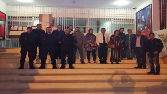جمعية بسمة الخير بالمضيق تناقش موضوع العنف ضد المرأة بسجن تطوان
