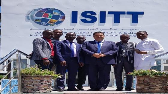 محمد أشكور وفد هام من سفارة بوركينافاسو ضيف بالمعهد العالي الدولي للسياحة بطنجة isit.