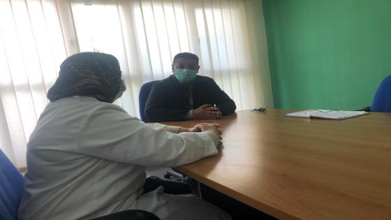 مرتيل: رئيس جمعية مرتيل للعناية بمرضى القصور الكلوي يقف على جودة الخدمات المقدمة للمصابين بالقصور الكلوي ويسلم مجموعة من المستلزمات الطبية للمركز.