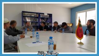 محمد الغماري يتدارس مشاكل المدارس التعليمية بونانة واستعداده التام لتقديم الدعم لمحاربة الهدر المدرسي.