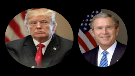 الولايات المتحدة الامريكية / الرئيس “ترامب”يعتبر قرار “بوش”بغزو العراق………………