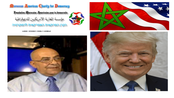 الولايات المتحدة الامريكية/ الأستاذ سلام الشاهدي رئيس مؤسسة المغاربة الامريكيين للديمقراطية يبعث برسالة شكر الى الرئيس الامريكي دونالد ترامب