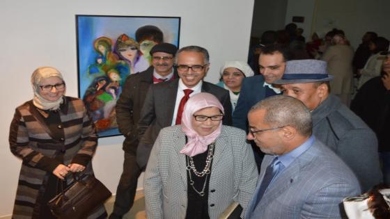 المغرب/ القنيطرة: معرض الفنانة “كنزة المكدشي” يعرف حضورا وازنا ونجاحا متميزا….