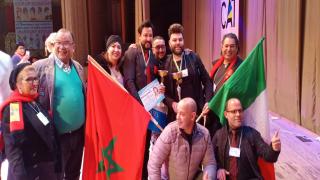 المغرب يحتل المرتبة الأولى في المهرجان الدولي لفن الحلاقة بكييف أوكرانيا.