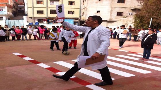 المغرب/المضيق مدرسة عبدالله الشفشاوني بالمضيق تخلذ ذكرى السلامة الطرقية