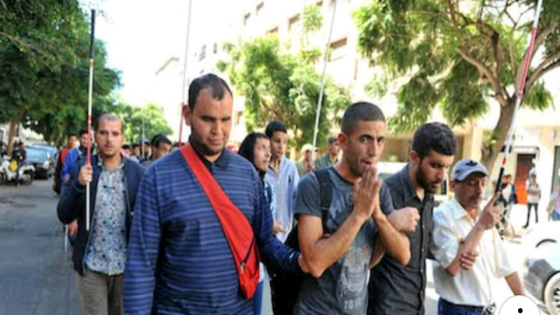 بيان استنكاري من التنسيقية الوطنية للمكفوفين المعطلين حاملي الشهادات بالمغرب